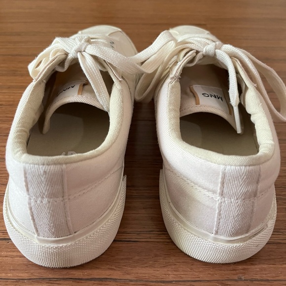 Mango Platform Canvas Sneakers - Picture 3 of 4
